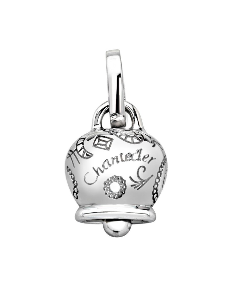 Pendentif Chantecler Capri petit campanelle en or blanc