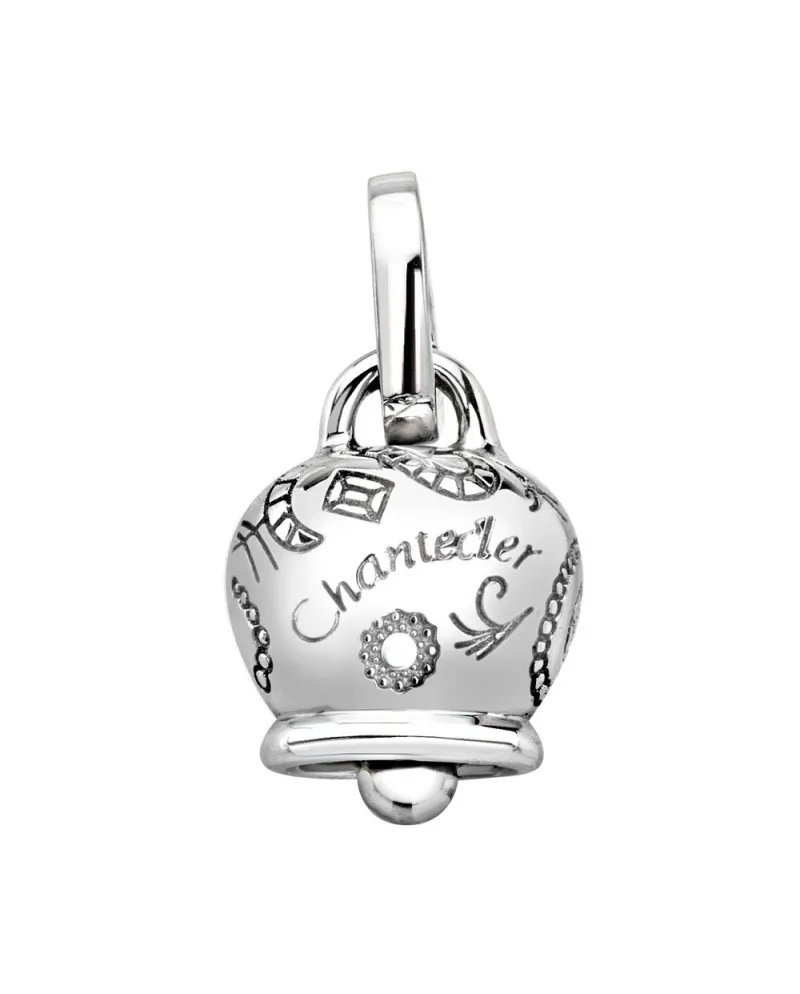 Pendentif Chantecler Capri petit campanelle en or blanc