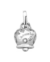 Pendentif Chantecler Capri petit campanelle en or blanc