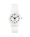 Orologio Swatch Just White Soft