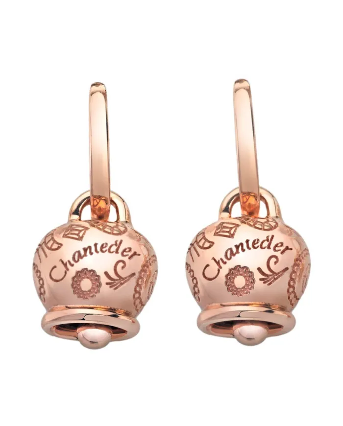 Chantelcer Capri single earring Campanella medium in rose gold