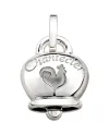 Pendentif Chantecler Capri Campanella en argent maxi