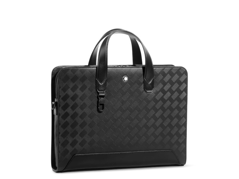 Montblanc Extreme Slim Briefcase 3.0 in Black Leather