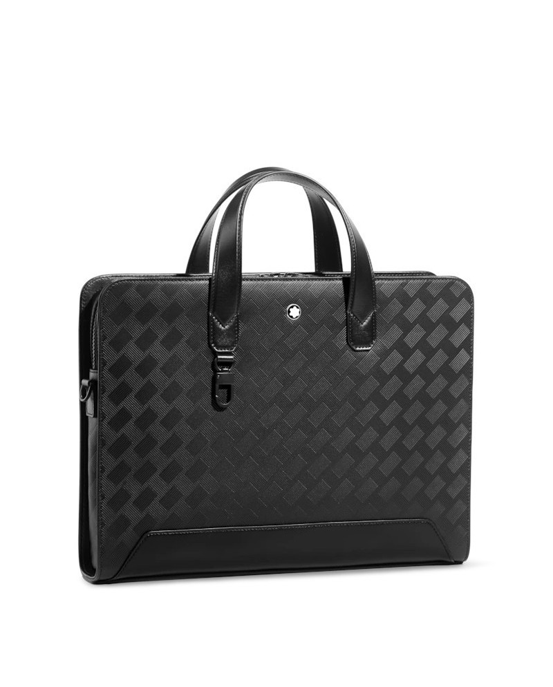 Porte-documents Montblanc Extreme Slim 3.0 en cuir noir