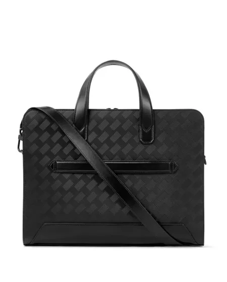 Porte-documents Montblanc Extreme Slim 3.0 en cuir noir