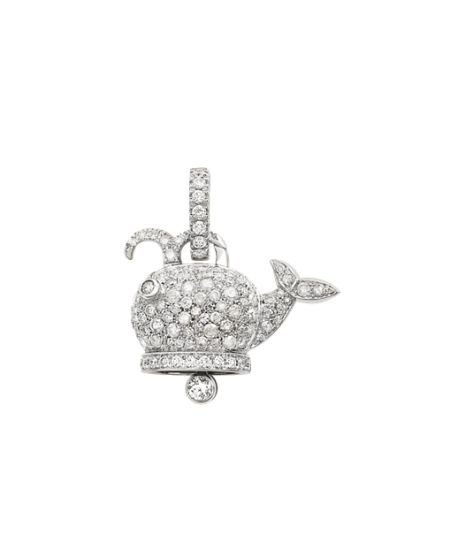 Collana Con Coda Di Balena In Argento Sterling 925 - Ciondolo - Foto 14