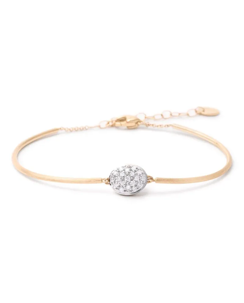 Bracciale Semi-Rigido Marco Bicego Siviglia in Oro Giallo con Diamanti