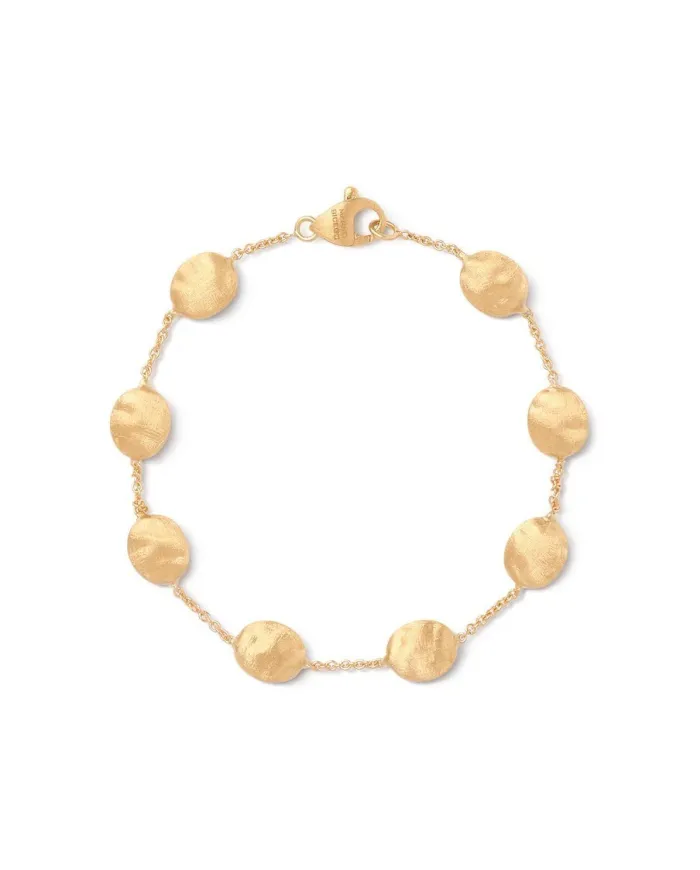 Marco Bicego Seville Bracelet in Yellow Gold with Ovals