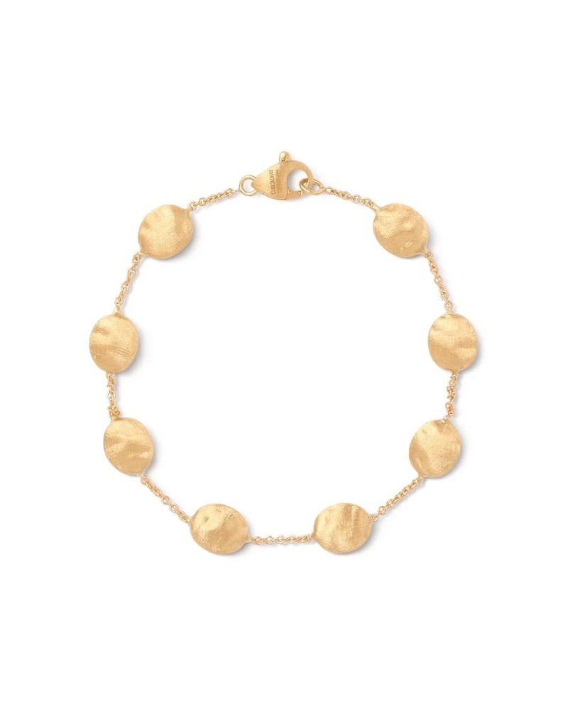 Bracelet Marco Bicego Seville en Or Jaune avec Ovales