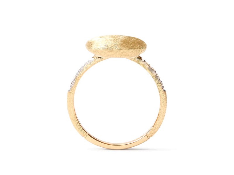 Marco Bicego Seville Ring in Yellow Gold with Diamonds