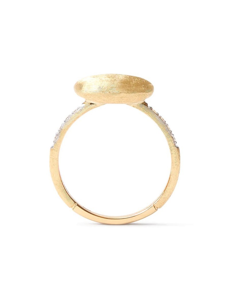 Marco Bicego Seville Ring in Yellow Gold with Diamonds