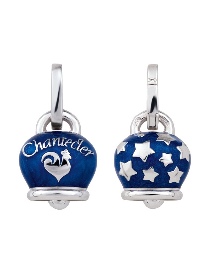 Chantecler Capri ciondolo Campanella double face in argento e smalto