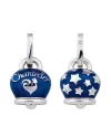 Chantecler Capri ciondolo Campanella double face in argento e smalto