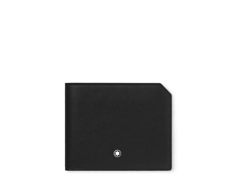 Montblanc Meisterstück Selection Soft Wallet with 6 Compartments in Black Leather