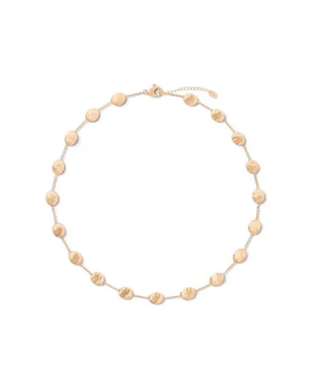 Collana Marco Bicego Siviglia in Oro Giallo con Ovaline