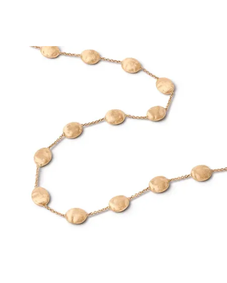 Collana Marco Bicego Siviglia in Oro Giallo con Ovaline