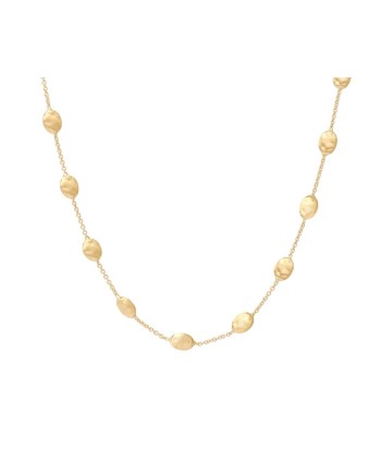 Marco Bicego Seville necklace in yellow gold with ovals