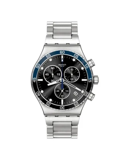 Orologio Cronografo Swatch Dark Blue Irony