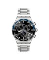 Montre chronographe Swatch Irony bleu foncé
