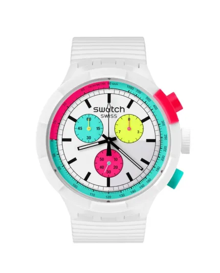 Swatch la montre Purity of Neon