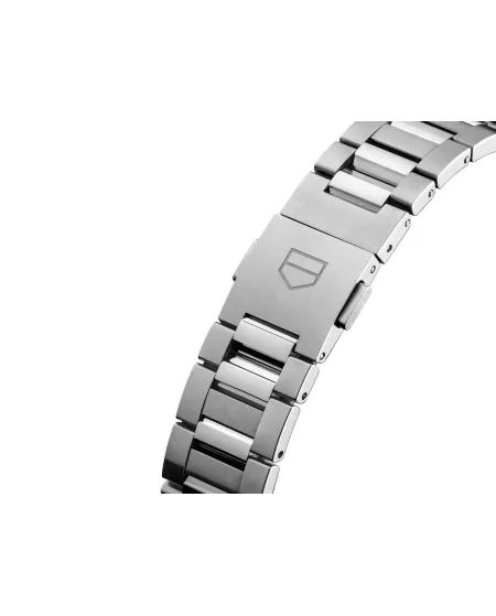 Montre Tag Heuer Carrera 36 mm avec cadran rose et bracelet en acier
