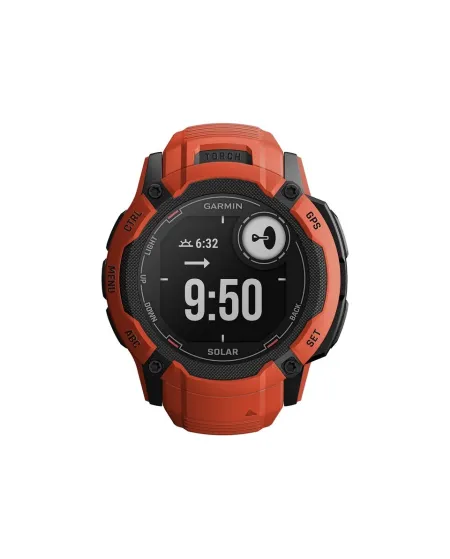 SmartWatch Garmin Instinct 2X Solar Flame Red