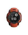 Montre connectée Garmin Instinct 2X Solar Flame Rouge