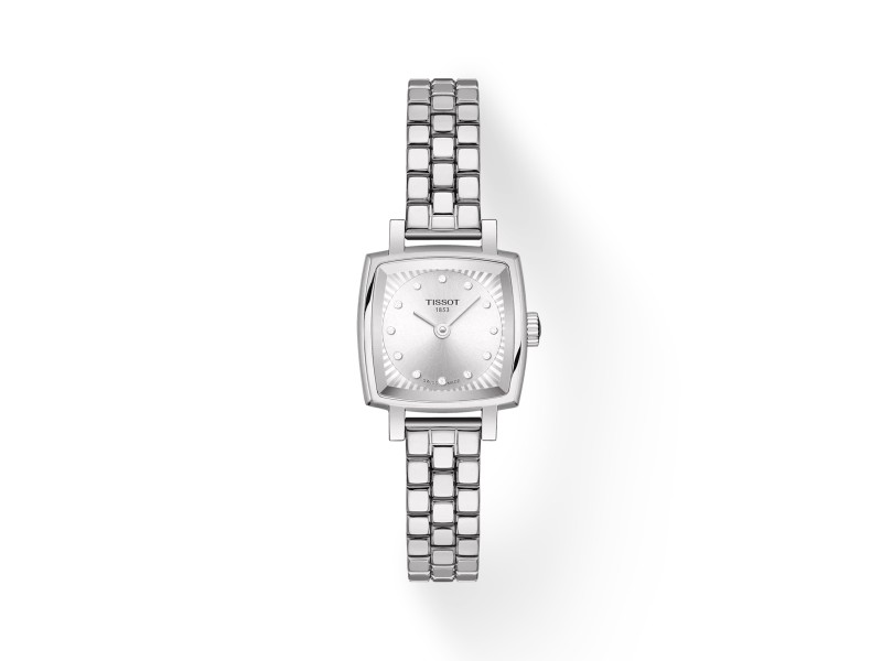 Tissot Lovely Square Watch with Diamonds