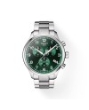 Montre Tissot Chrono XL Classic avec cadran vert et bracelet en acier
