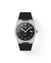Orologio Tissot PRX con Quadrante Nero e Cinturino in Caucciù