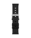 Tissot PRX Watch with Black Dial and Rubber Strap