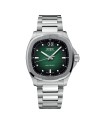 Mido Multifort TV Big Date Green Watch with Steel Strap