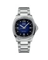 Mido Multifort TV Big Date Blue Watch with Steel Strap