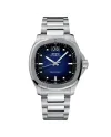 Mido Multifort TV Big Date Montre Bleue avec Bracelet en Acier