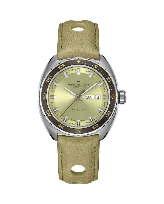 Montre Hamilton American Classic Pan Europ Day Date Auto