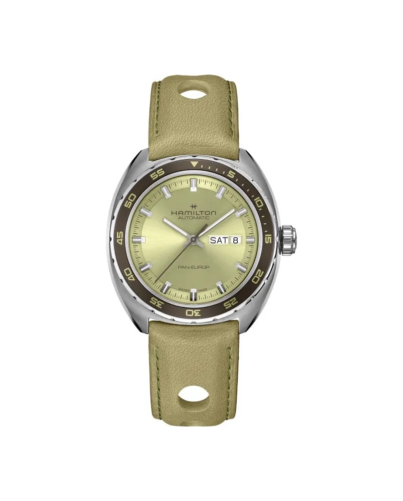 Hamilton American Classic Pan Europ Day Date Auto watch