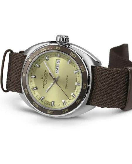 Hamilton American Classic Pan Europ Day Date Auto watch