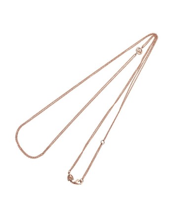 Collier Chantecler Capri double rolo en or rose avec coq