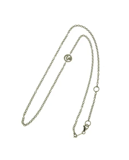 Chantecler Capri collana rolò in oro bianco