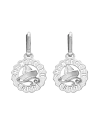 Orecchini Chantecler Et Voilà Logo Mini in Argento con Barchetta