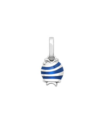 Chantecler Et Voilà Charm Petite Cloche Poisson Bleu