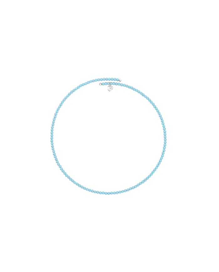 Collier Chocker Chantecler Et Voilà en Turquoise et Argent