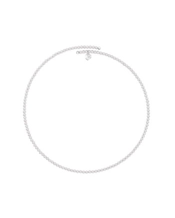 Collana Chocker Chantecler Et Voilà in Pasta di Conchiglia e Argento