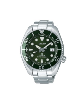 Orologio Seiko Prospex Diver's 200M Quadrante Verde Cinturino in Acciaio