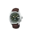Seiko Prospex Alpinist Green Dial Leather Strap Watch
