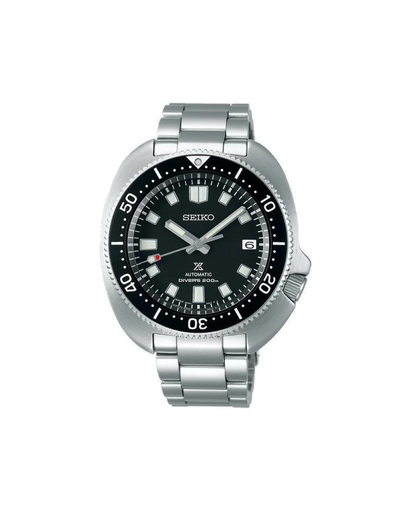 Seiko Prospex Diver's 200M Watch Black Dial Stainless Steel Bracelet