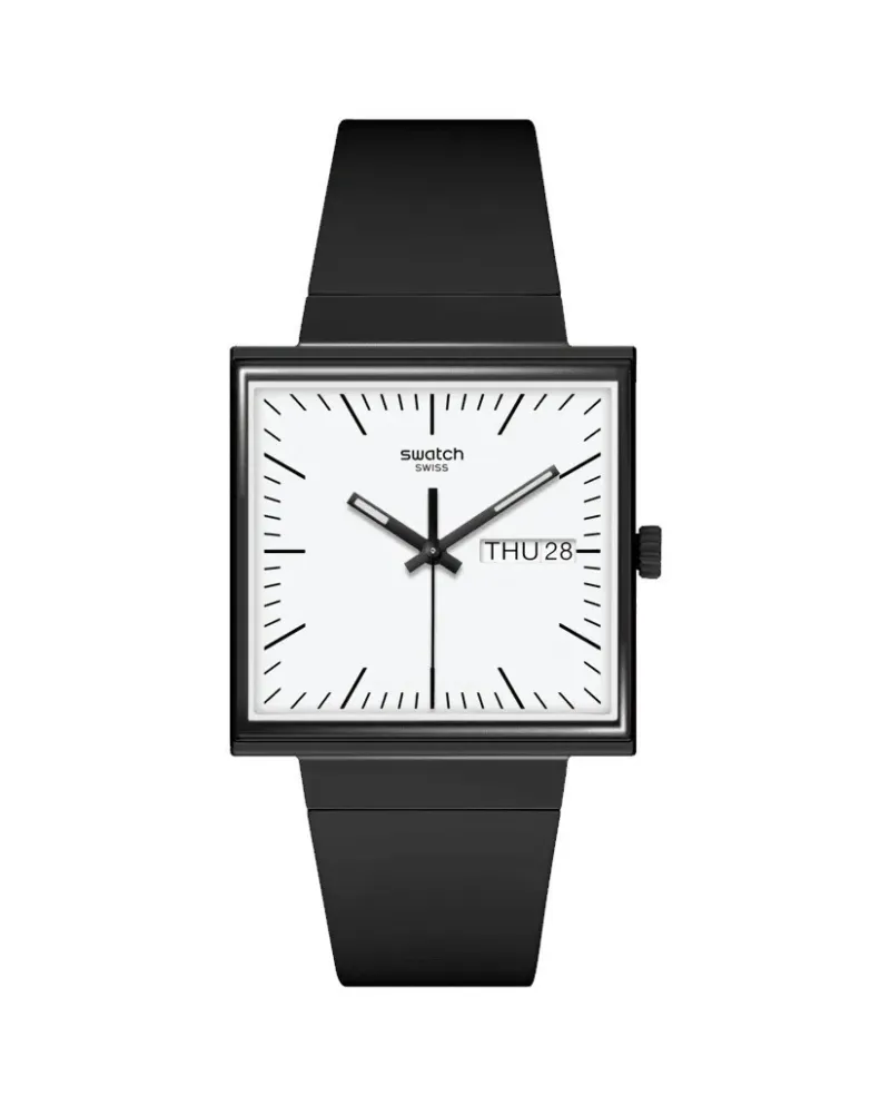 Montre Swatch Et si... Noir ?