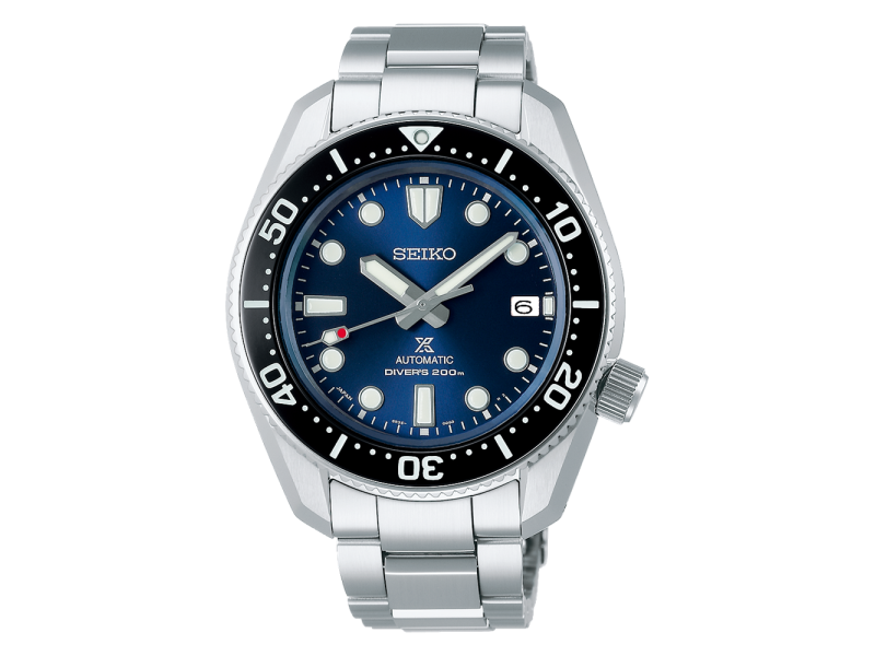 Seiko Prospex Diver's 200M Watch Blue Dial Steel Bracelet