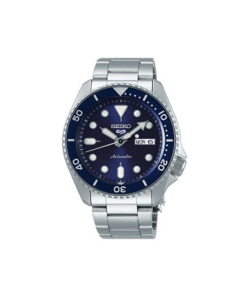 Orologio Seiko 5 Sports Quadrante Blu Cinturino in Acciaio
