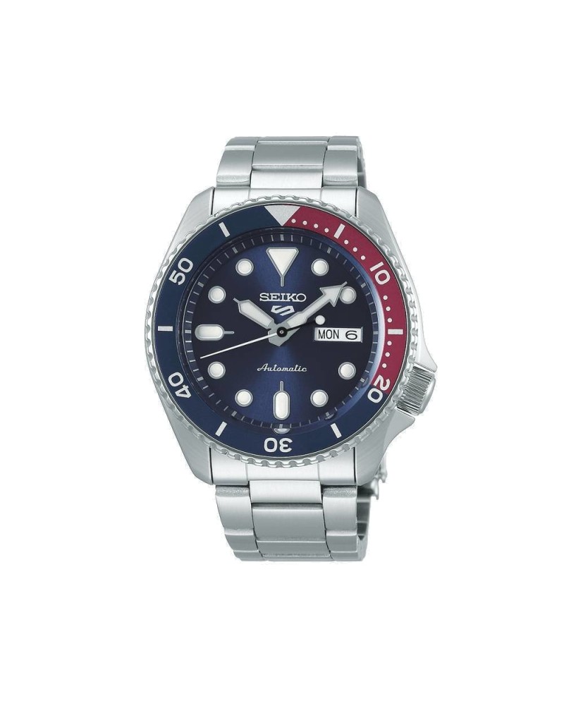 Orologio Seiko 5 Sports Quadrante Blu Cinturino in Acciaio